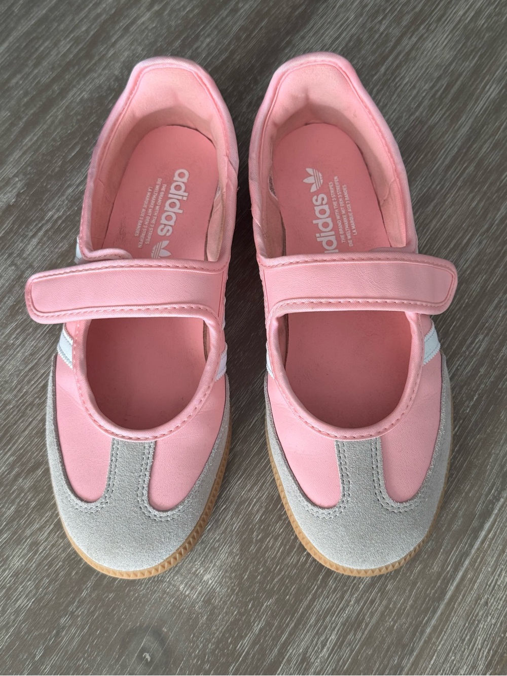 adidas Pink Mary Jane Sneaker - Lightweight Comfort